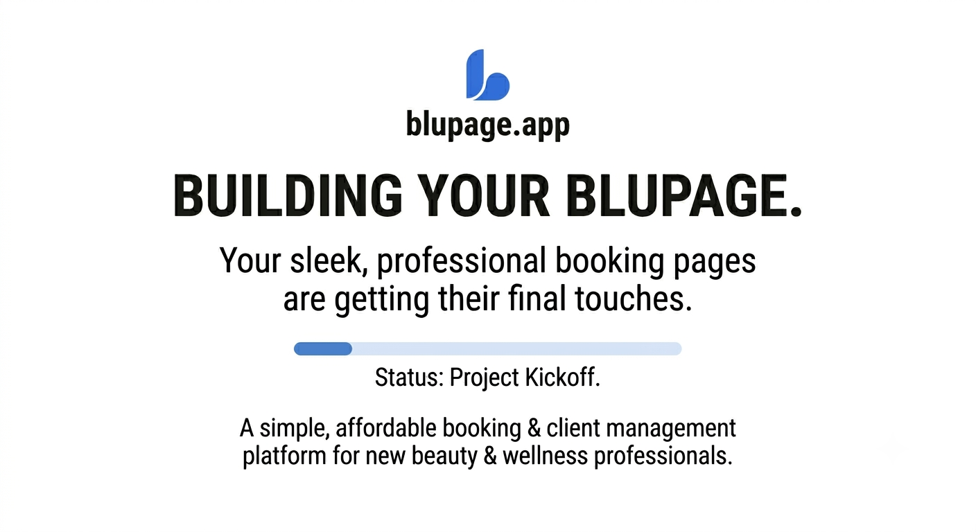BluPage Under Construction